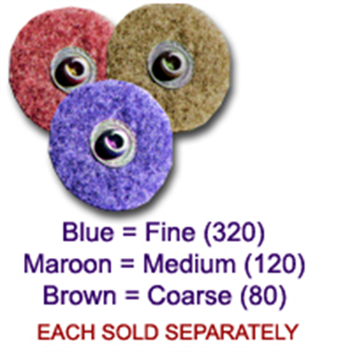 Norton Abrasives BEAR SURFACE DISC 2" MEDIUM 25/BOX