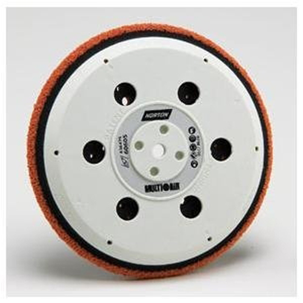 Norton Abrasives MULTI AIR SPEEDGRIP SOFT ORANGE BU PAD 6IN