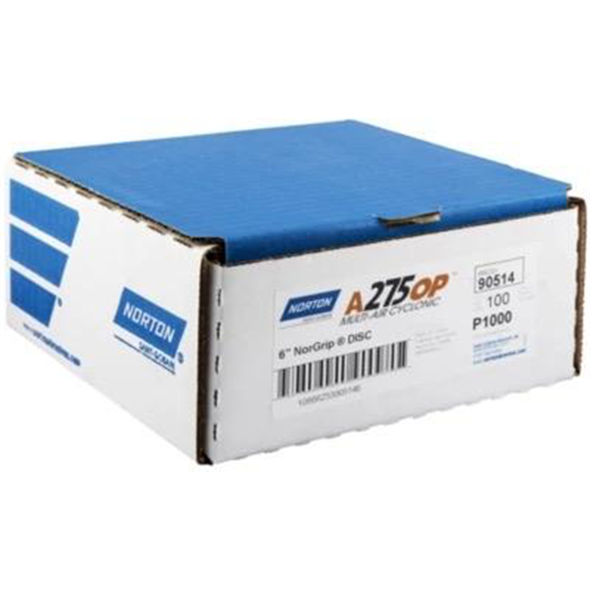 Norton Abrasives 6 Multiair Cyclonic Hook Loop 100Pk P1000
