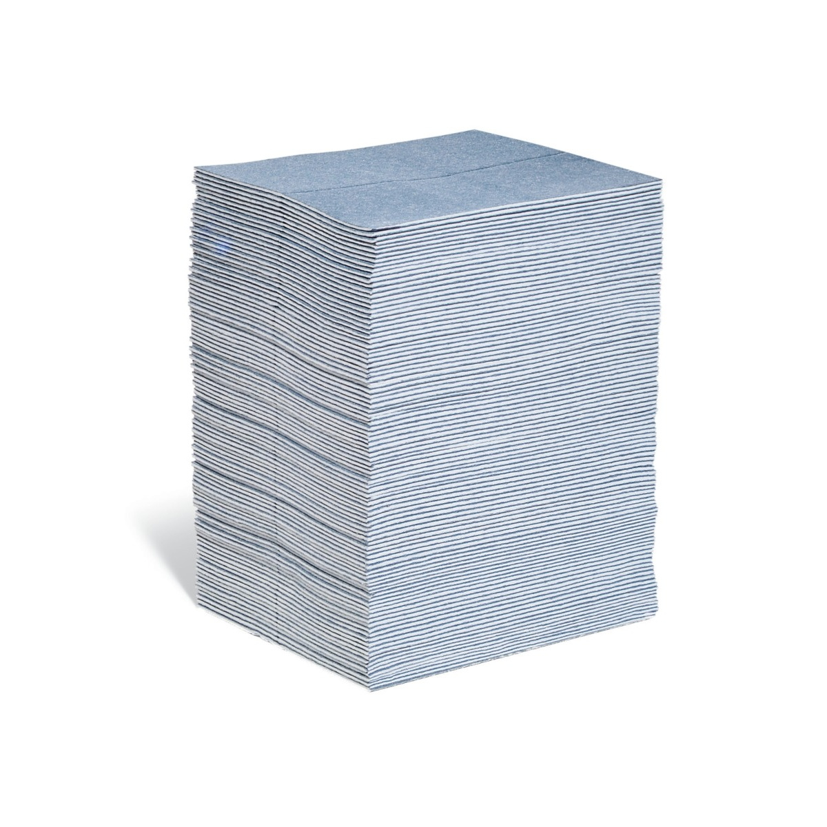 New Pig Heavy-Weight Blue Absorbent Mat Pad - 15 Inch x 19 Inch - 100 Pack