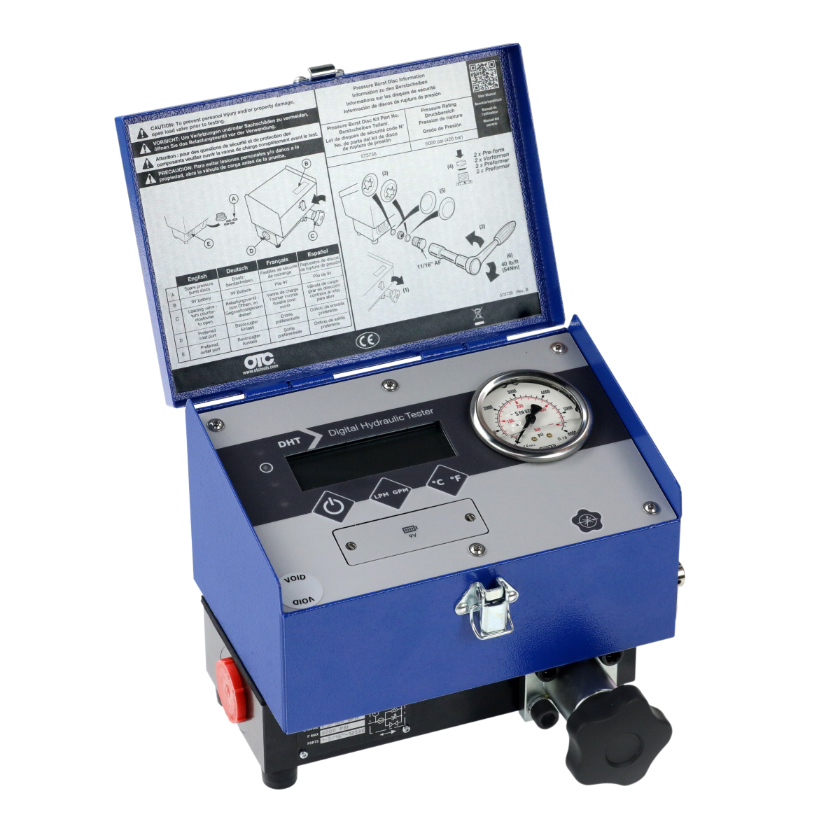OTC Hydraulic Flow Meter, 100 GPM