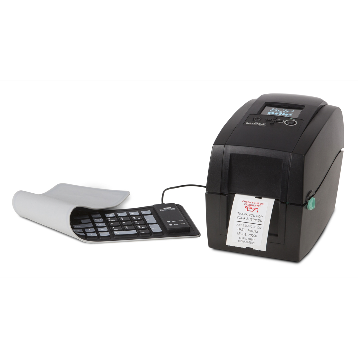 Petoskey Plastics Godex Printer Kit w/2 rolls of labels