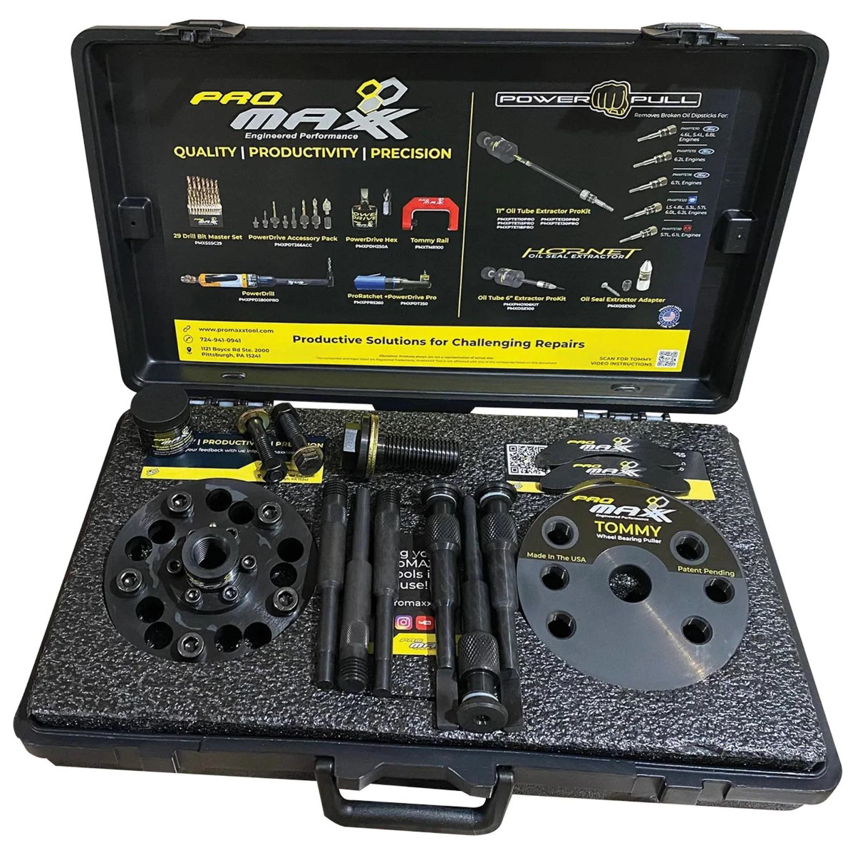 PROMAXX Tommy Ford/Subaru Wheel Bearing Hub Puller Removal Kit