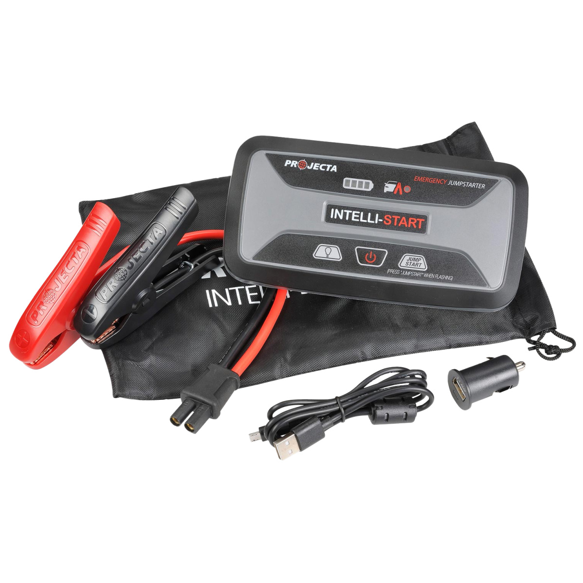 Projecta 12V 900A Intelli-Start Professional LiFePO4 Jumpstarter and Power Bank with Rapid Recharge Technology