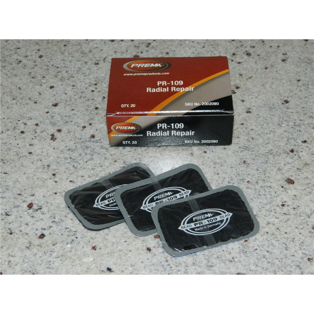 PREMA Radial Repair Patch 3" L x 2" W (77mm x 50mm) 1 Ply 20 Count