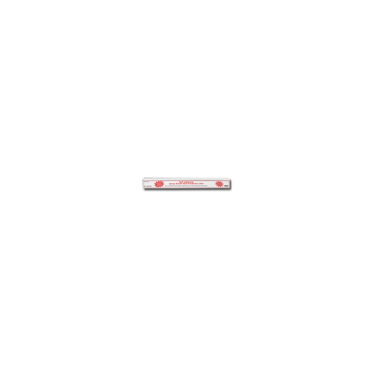 RBL Products 36" X 100' 2 MIL CLR SPRAY BOOTH WALL FILM (1CS)