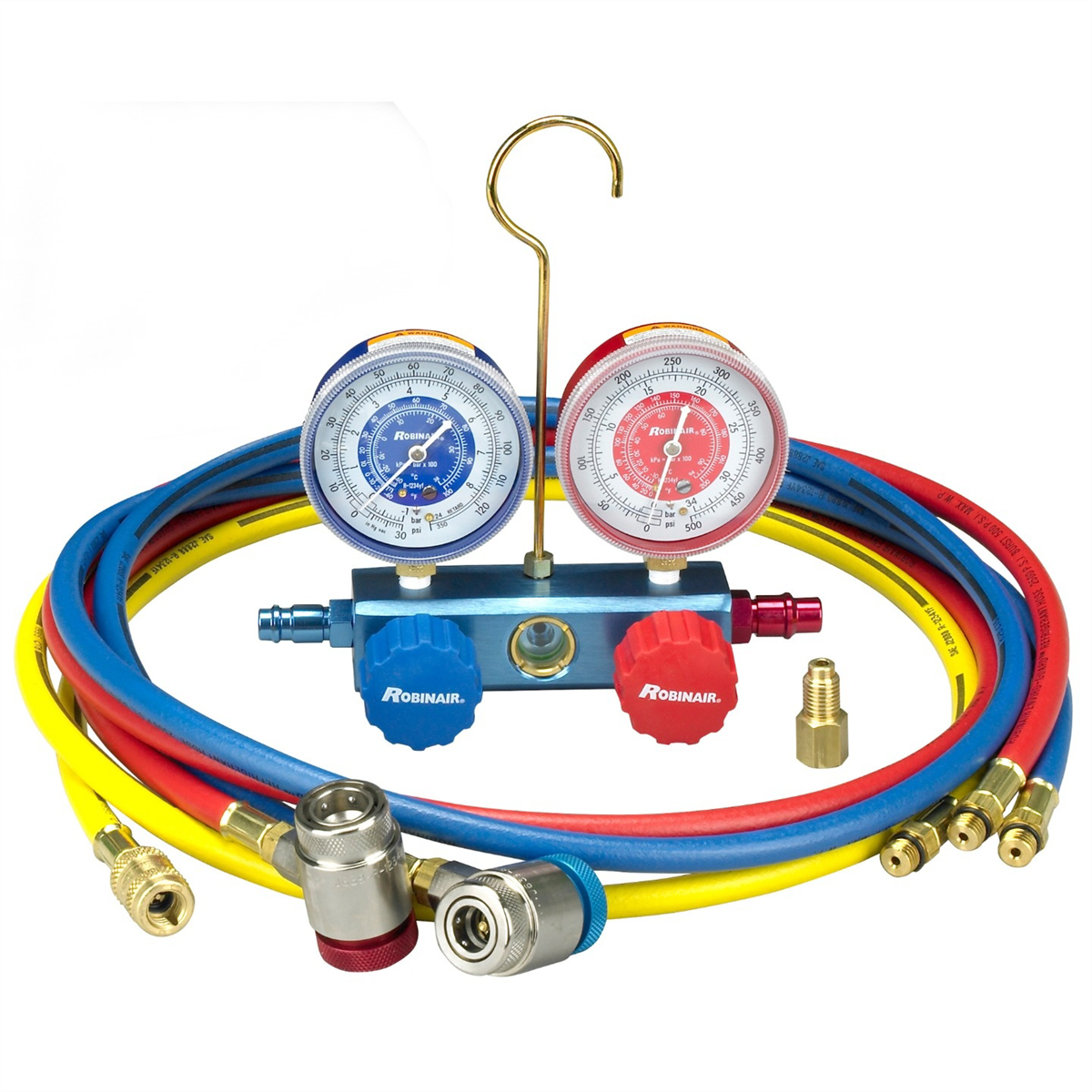 Robinair R-1234yf Manifold and Hose set