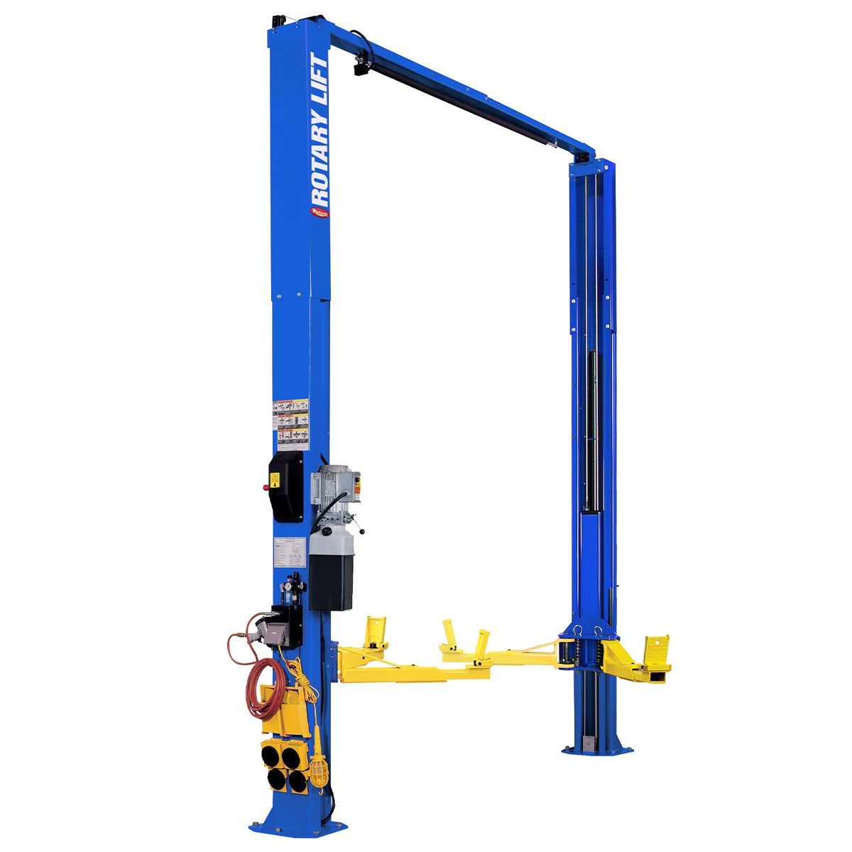 Rotary SPO10 - 2- Stage Low Profile Two-Post Lift, Symmetrical (10,000 LB. Capacity) 72 5/8" Rise