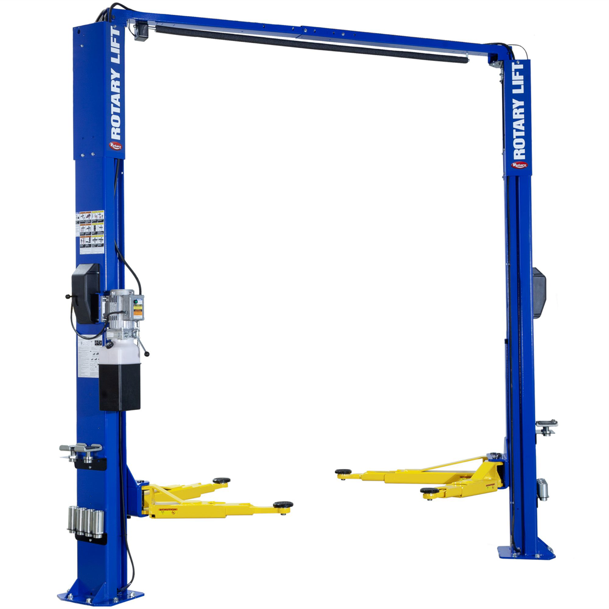 Rotary 10,000 Lbs 2 Post Asymmetric With Patent Pending Av Arms