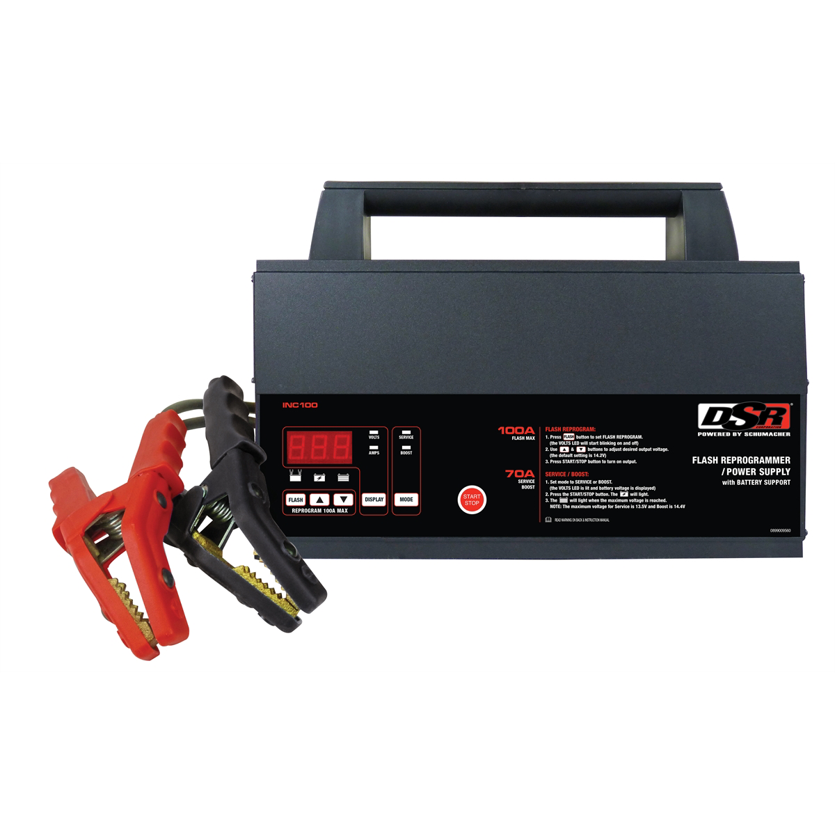 Schumacher Electric Power Supply / Automatic Battery Charger, 70/100 A