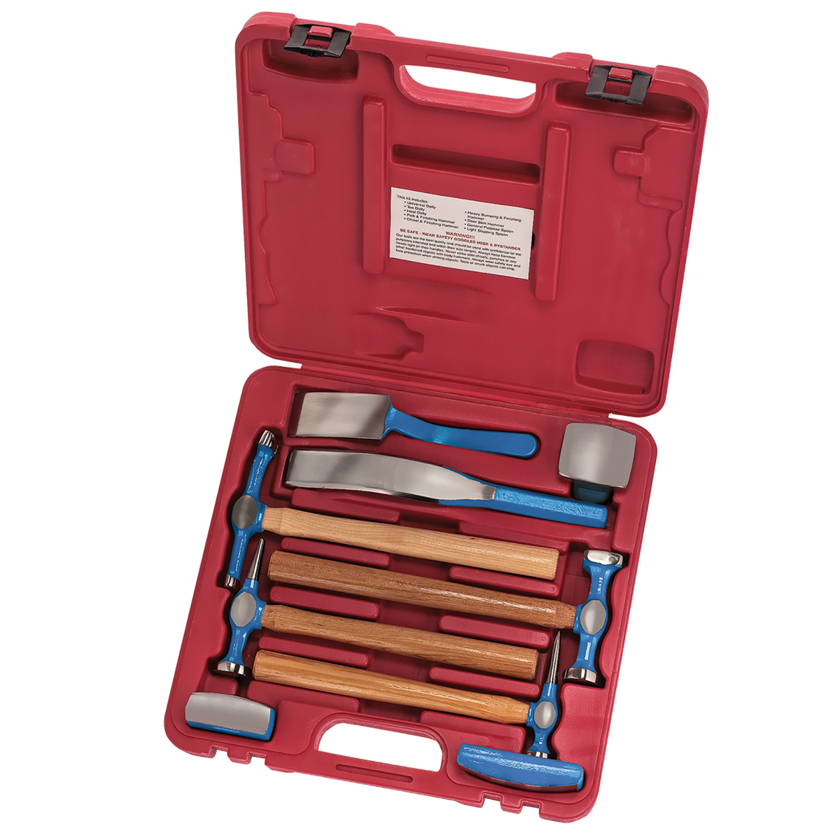 SG Tool Aid 9-Piece Body Repair Kit (Blue for Steel)