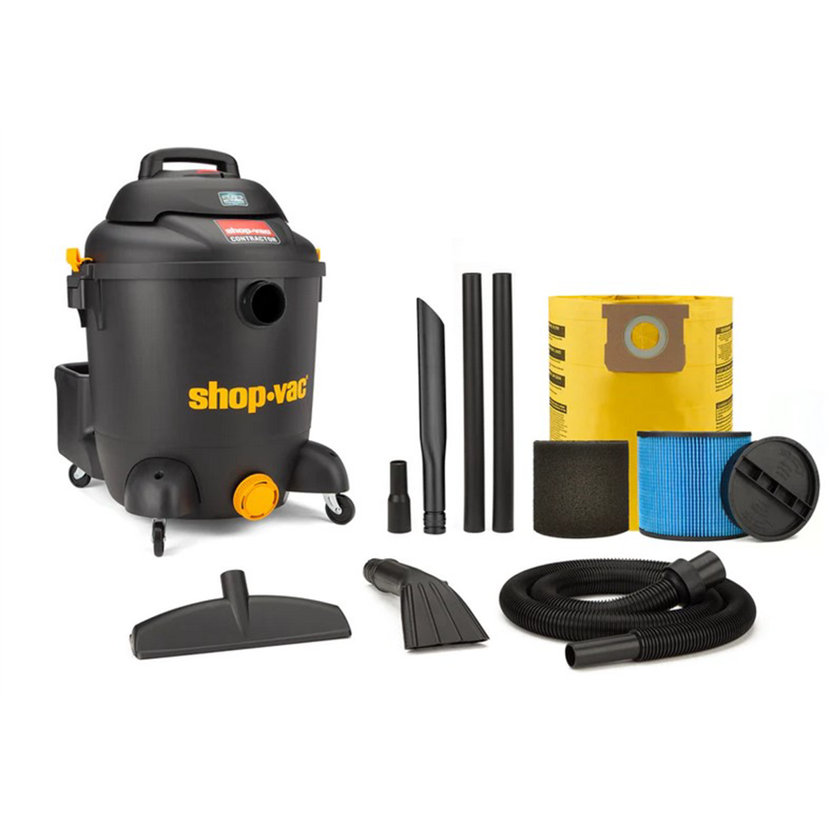Shop Vac Shop-Vac® 12 Gallon* 5.5 Peak HP** Contractor Series Wet/Dry Vacuum with SVX2 Motor Technology