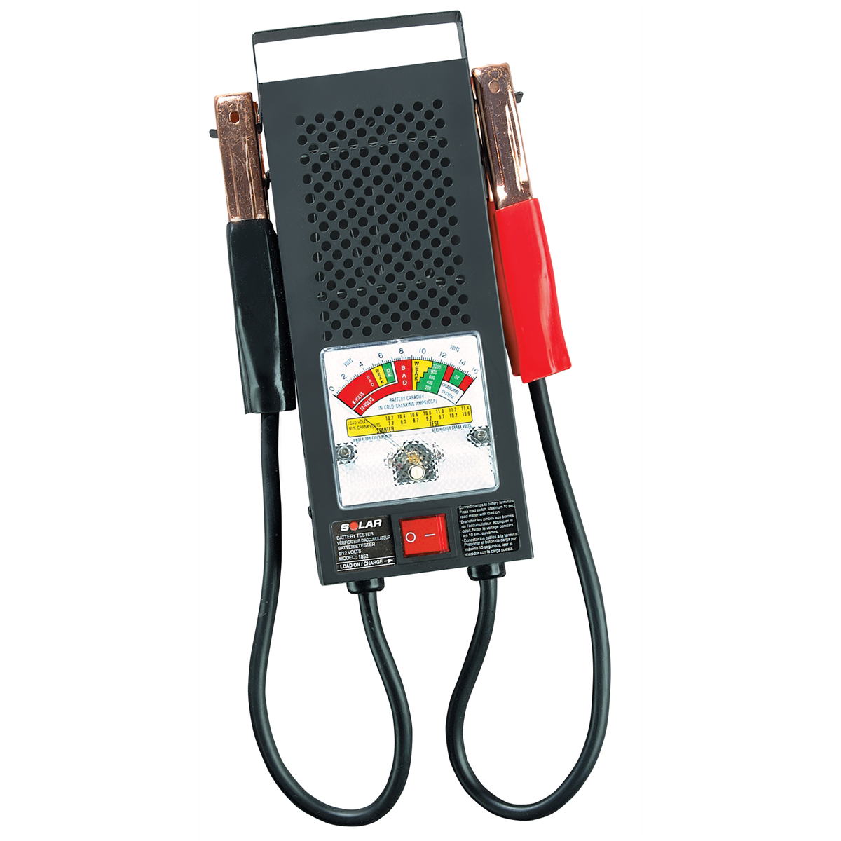 Clore Automotive SOLAR 1852 100 Amp Analog Fixed Load Battery Tester