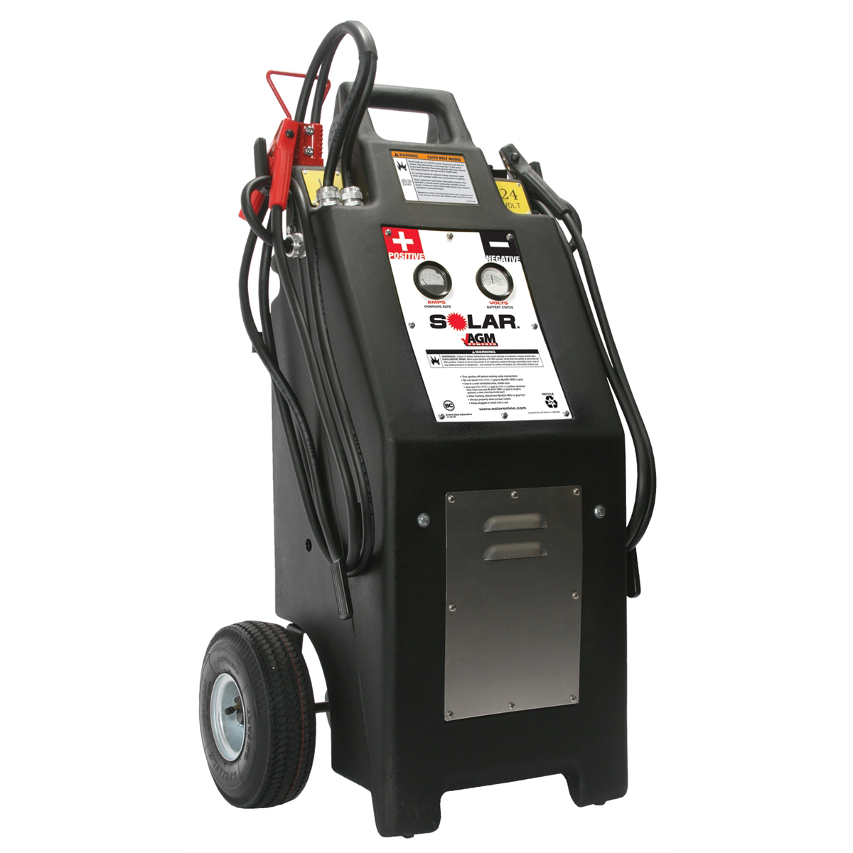 Clore Automotive SOLAR HT1224AGM Heavy Truck Jump Starter 12/24V (AGM Batteries installed)