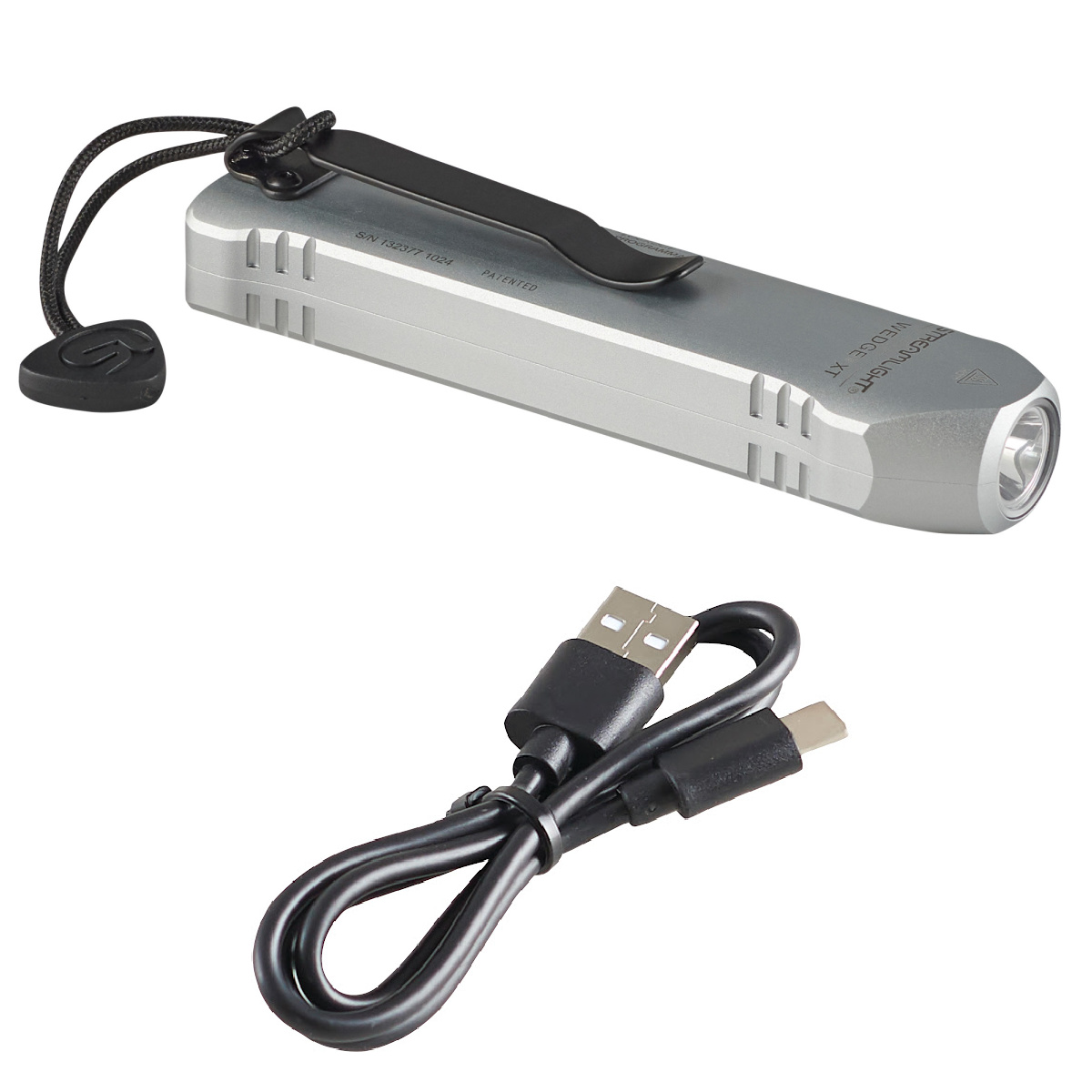 Streamlight Wedge XT Rechargeable EDC 500 Lumen Flashlight - Silver