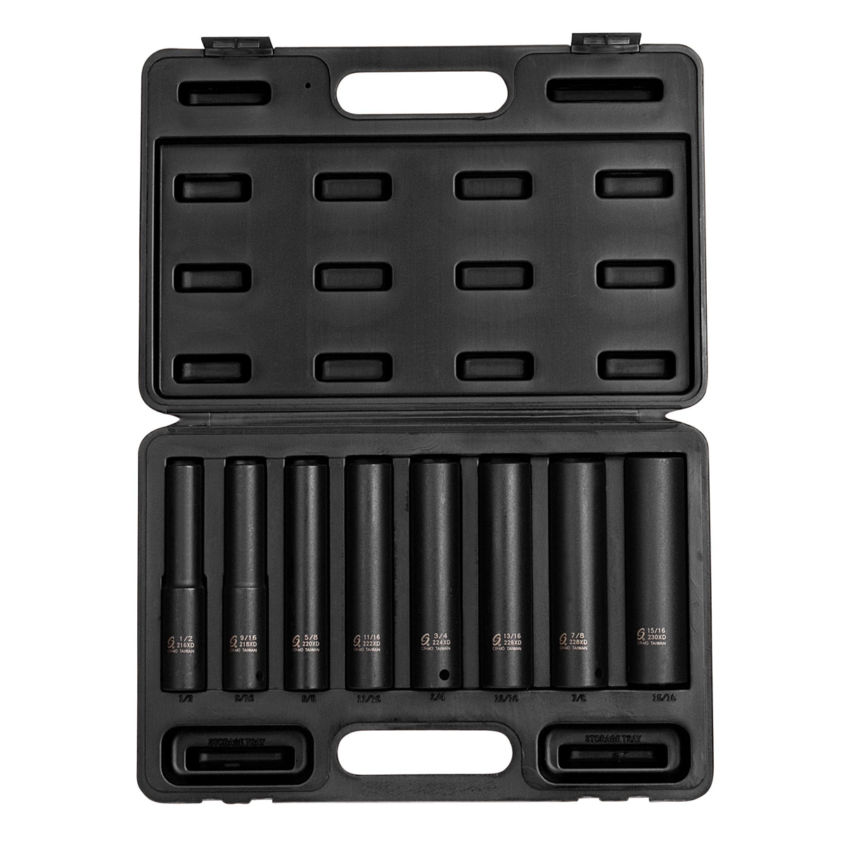 SUNEX 1/2 DR EXTRA EXTRA DEEP SAE 8PC