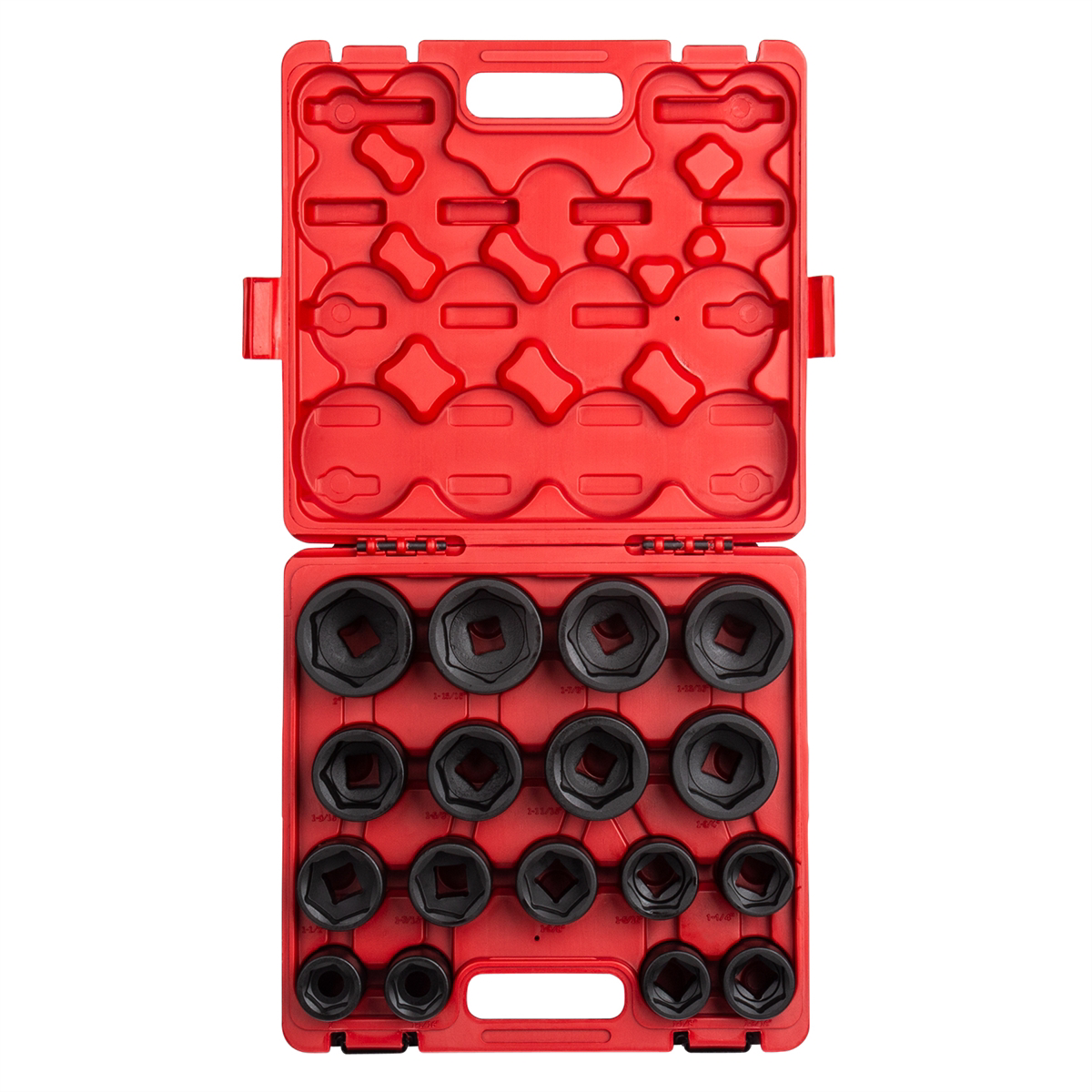 SUNEX 3/4" Drive 17 Piece SAE Heavy-Duty Impact Socket S