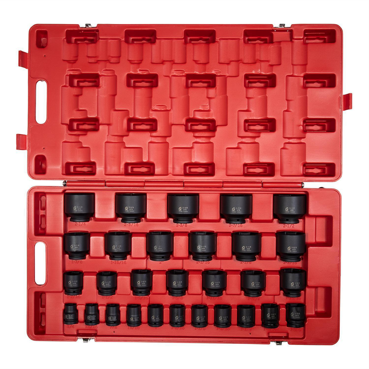 SUNEX 3/4" Drive 29 Piece SAE Impact Socket Set