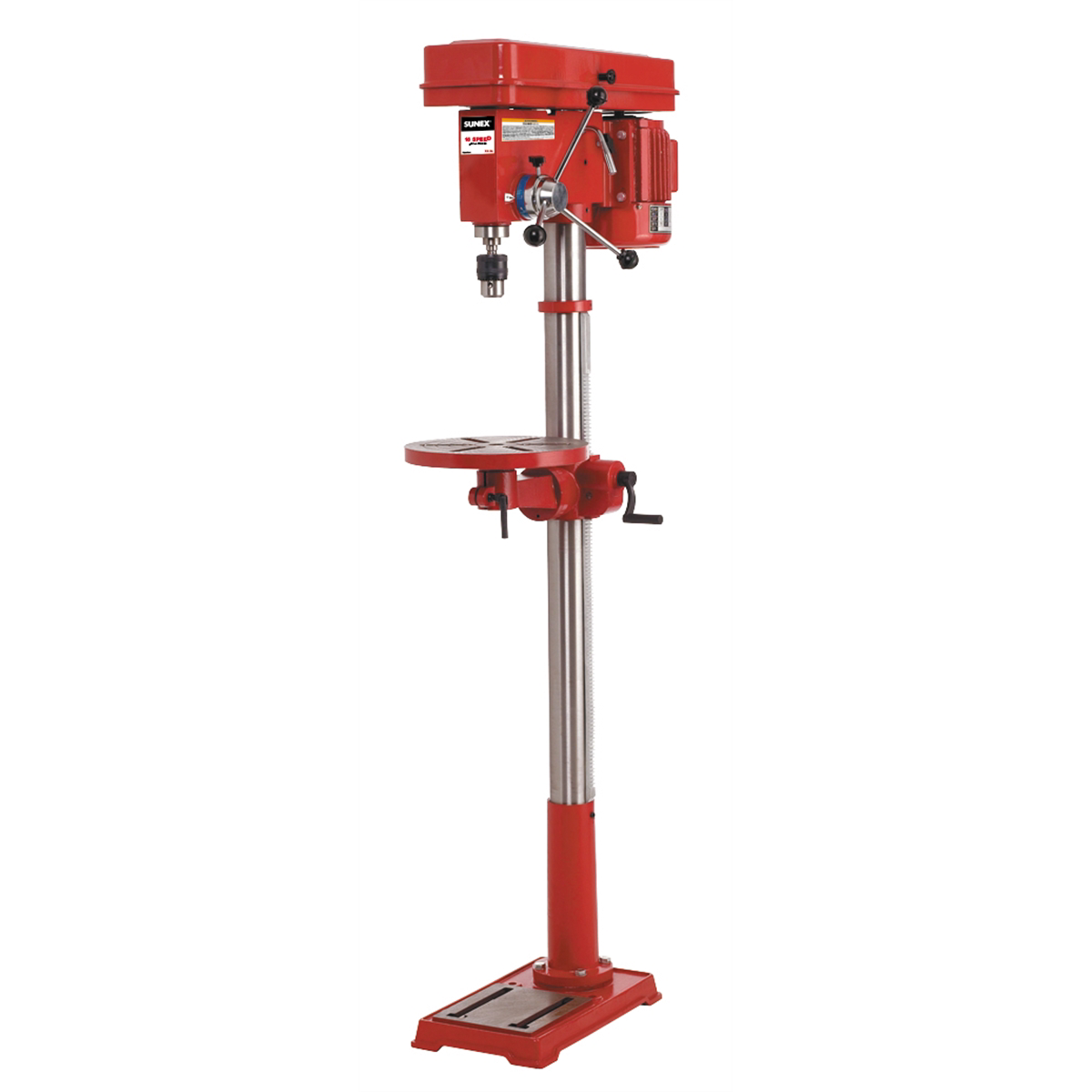 SUNEX 16 Speed Drill Press w/ 3/4 HP Motor