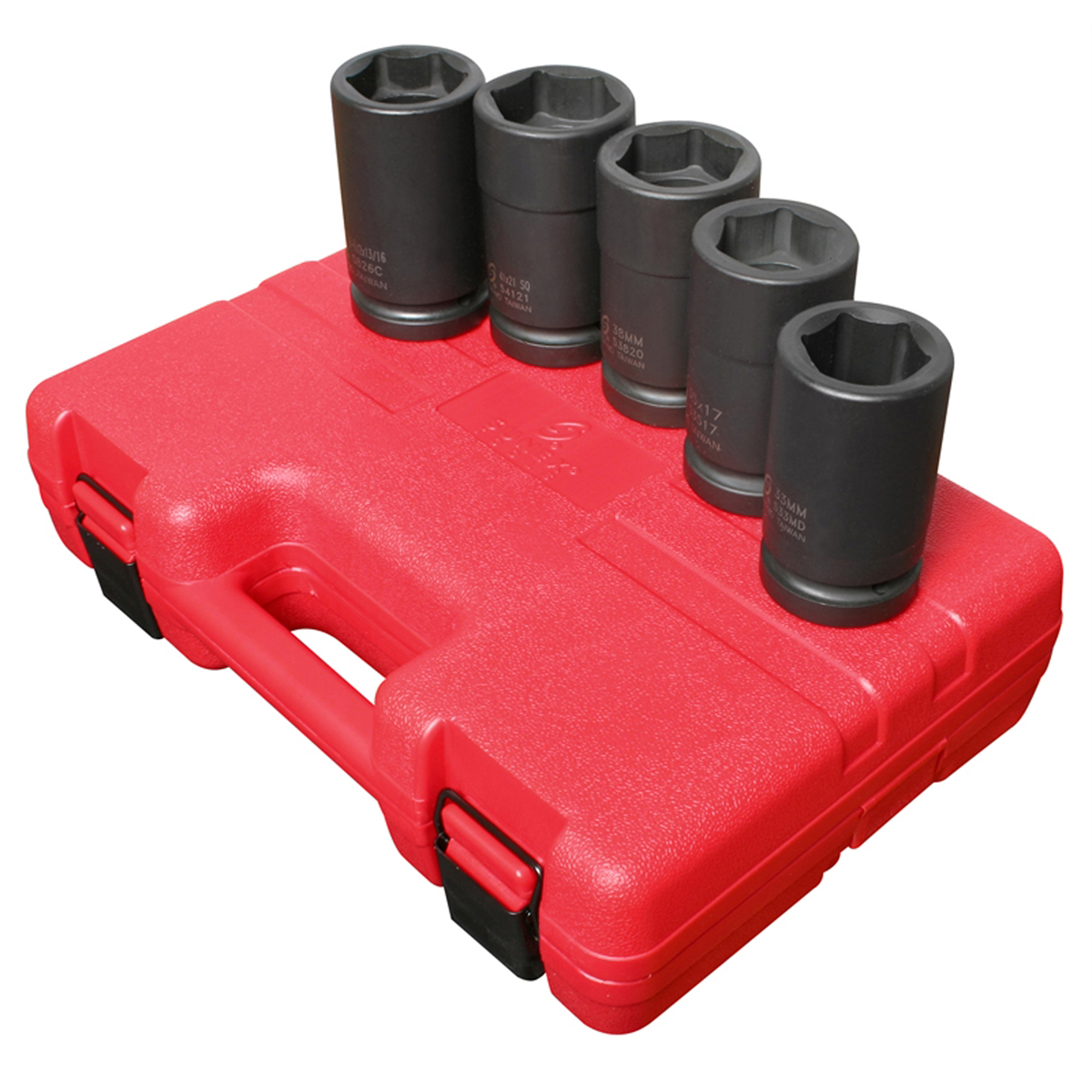 Sunex BUDD WHEEL IMPACT SET 1" METRIC/SAE