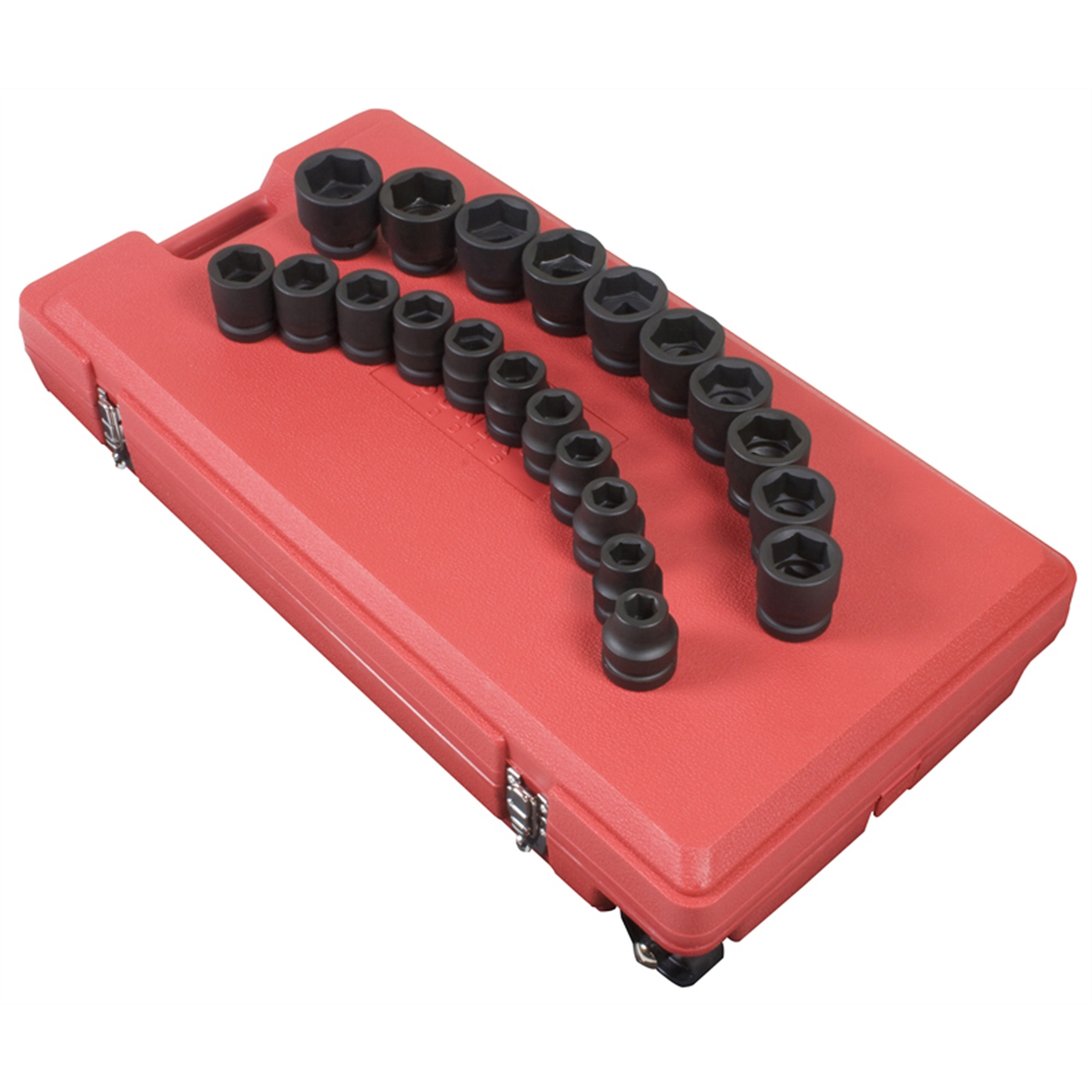 SUNEX 1" Drive 21 Piece SAE Impact Socket Set