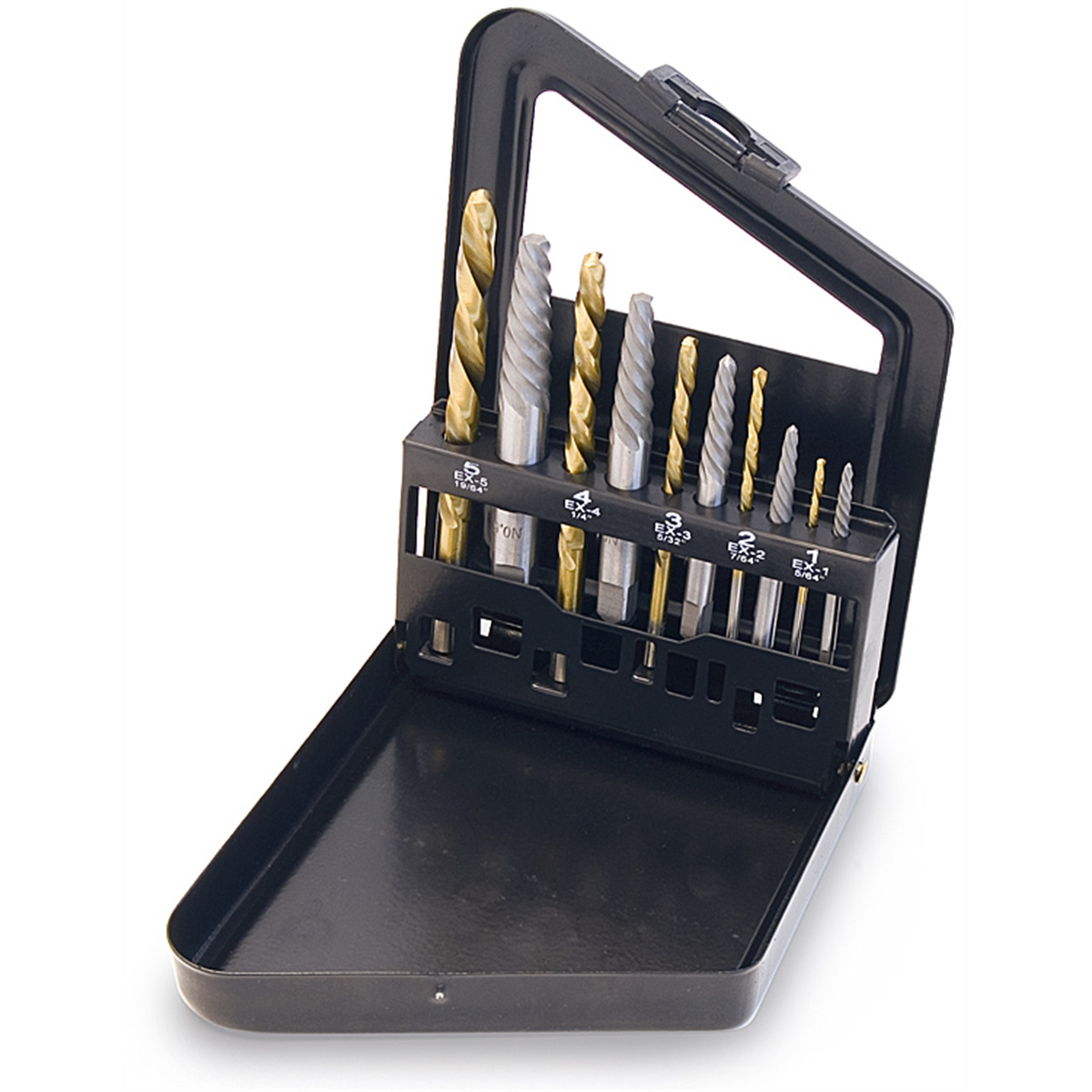 TITAN 10 Pc. Screw Extractor / Left Hand Dr