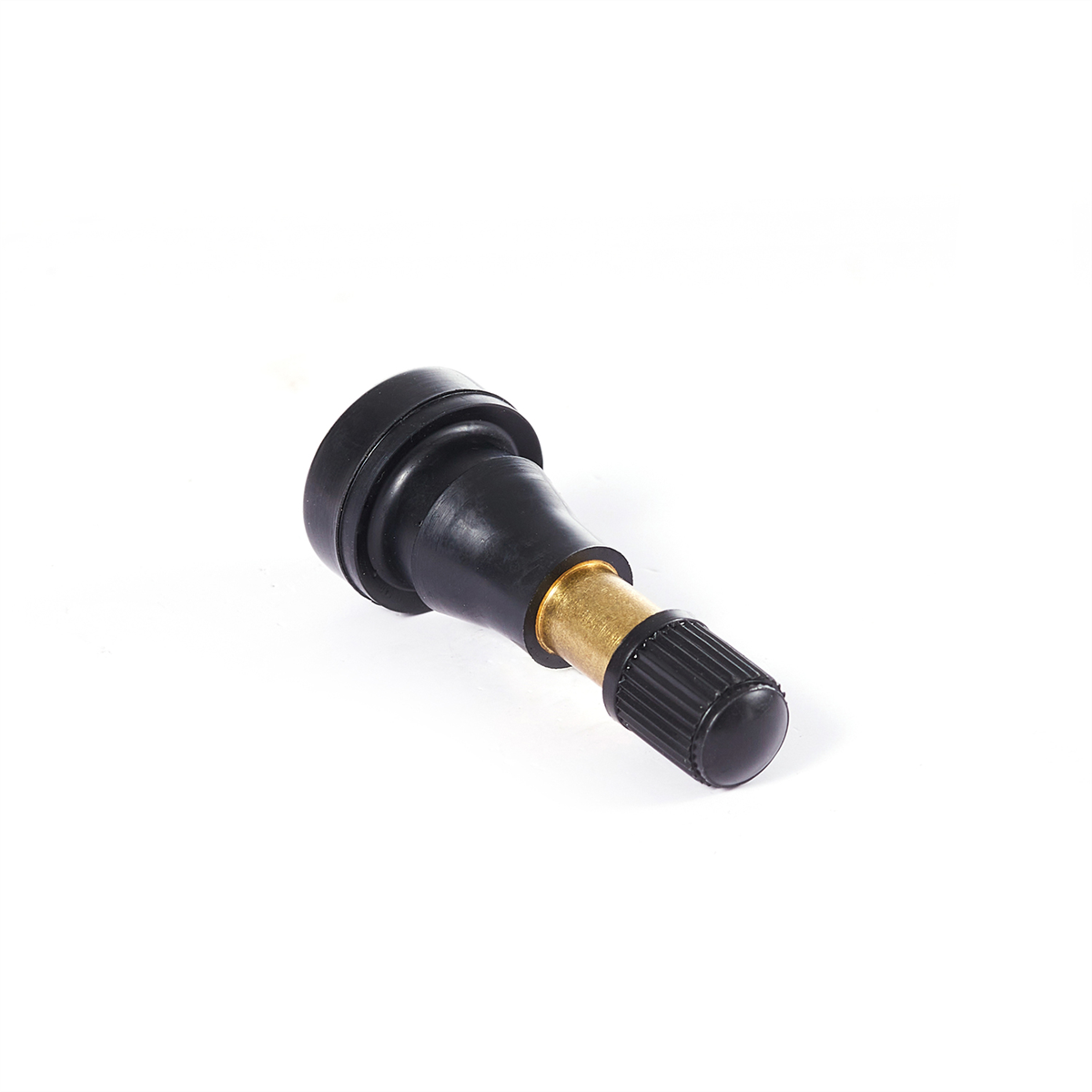 Tire Mechanic's Resource TR600HP High Pressure Snap-in Tire Valve with Brass Stem (Pack of 100)