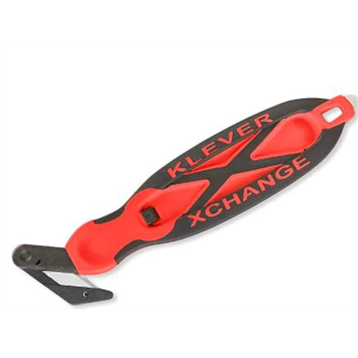 Uline Deluxe Klever X-Change Cutter - Single-Sided, Red