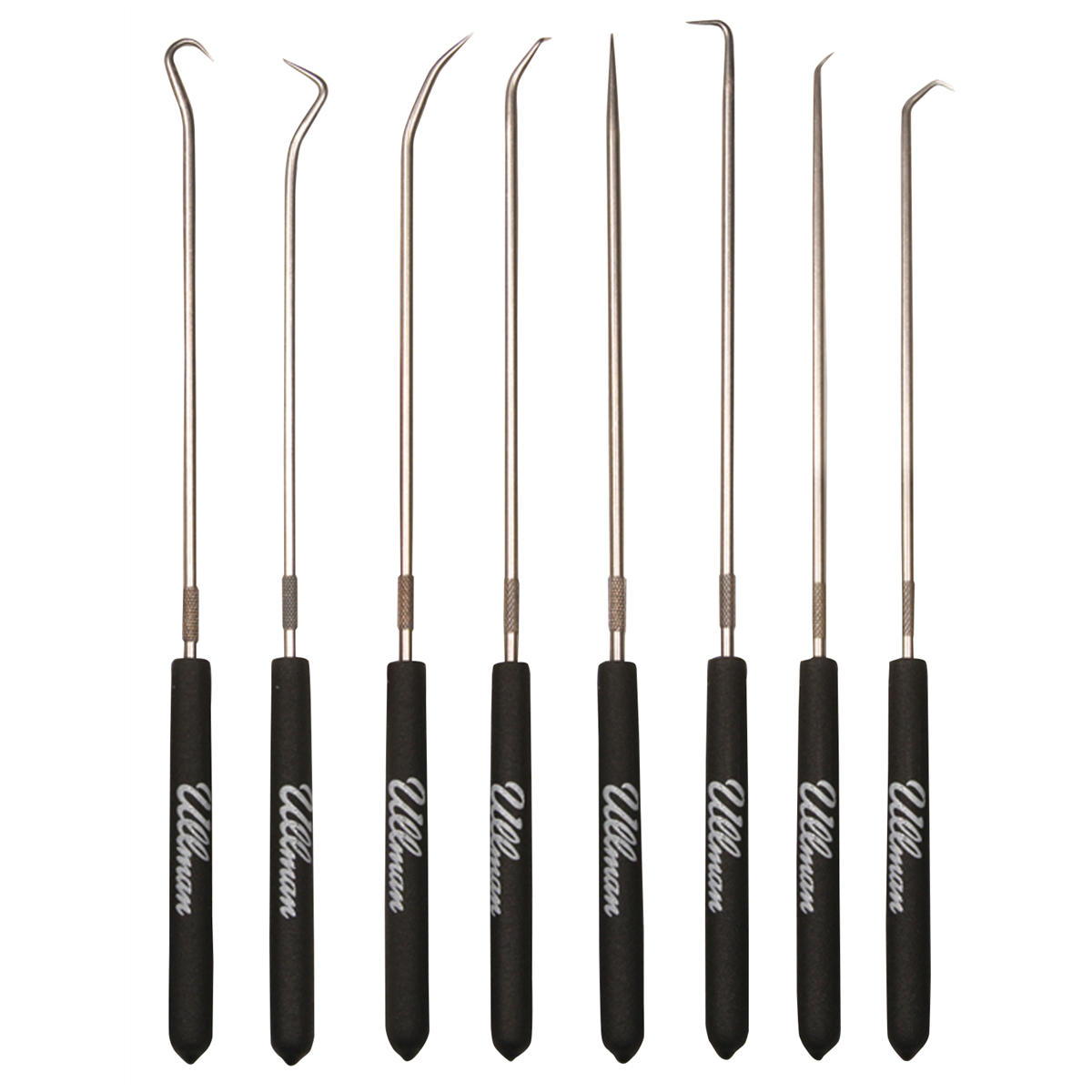 Ullman Devices Corp. 9-3/4" Long 8 Piece Hook & Pick Set