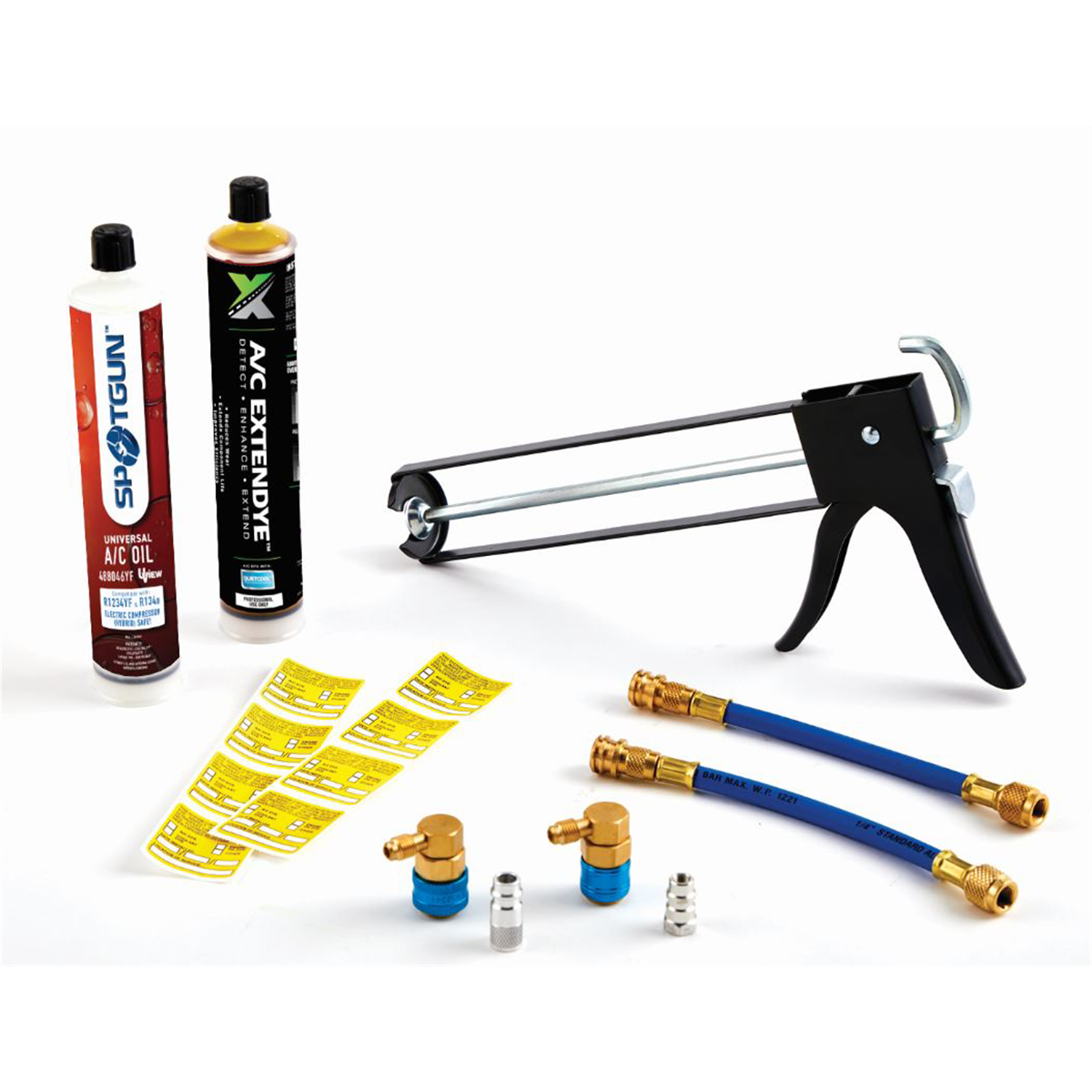 UVIEW Spotgun Universal Oil/Dye (8 oz.) kit for R134a/R1234YF