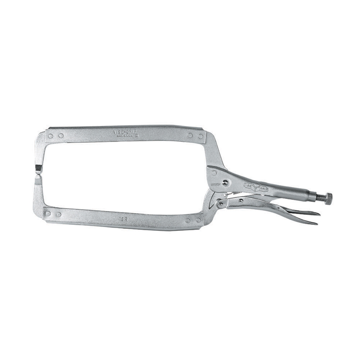 Vise Grip 18R - 8 Inch Fixed Pads Long Reach C-Jaws Locking Clamp
