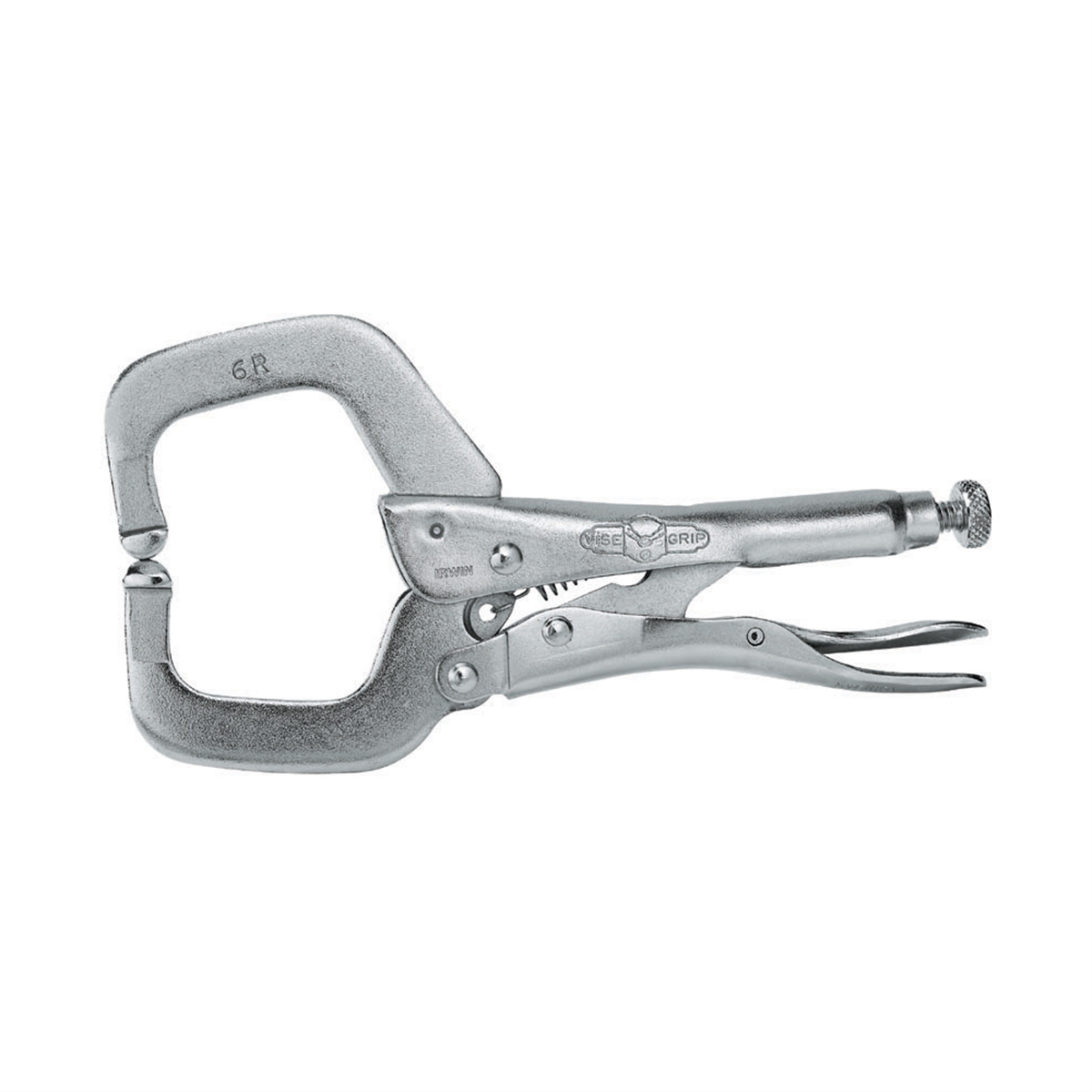 Vise Grip 6R - 2-1/8 Inch Fixed Pads C-Jaws Locking Clamp