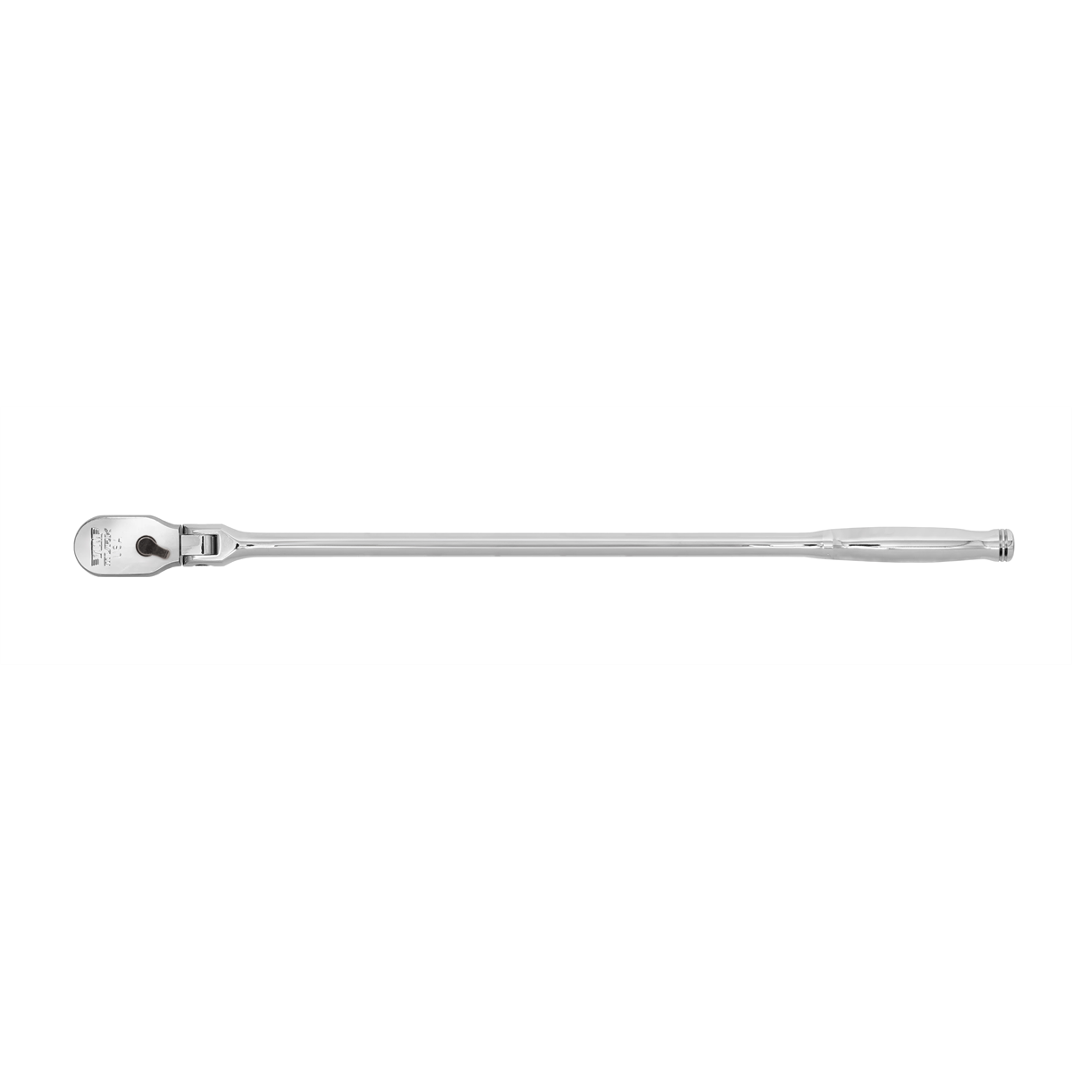 VIM Tools 1/2 Inch Drive 24 Inch OAL 90T Flex Head Ratchet - Usa Made Chrome