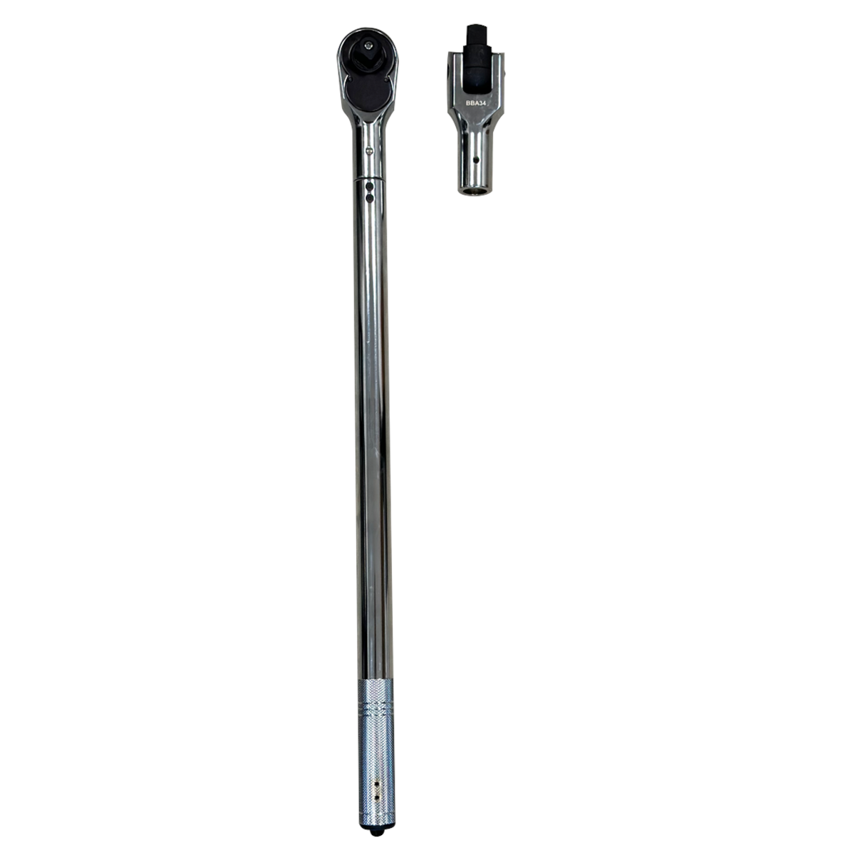VIM Tools 3/4 Drive Heavy-Duty Extendable Ratchet And Breaker Bar Kit