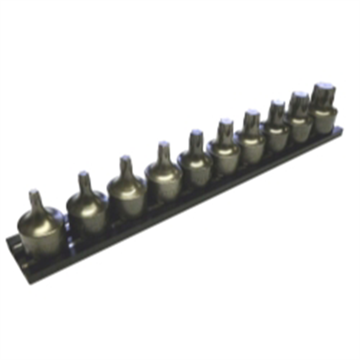 VIM Tools Impact Half Cut TORX Driver Set 10 Piece Power Or Hand Approved, 3/8 Square Drive