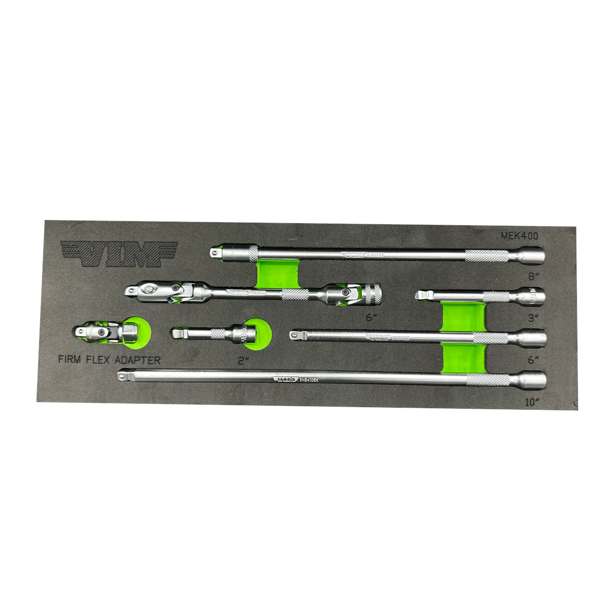 VIM Tools 7 Piece 1/4 Inch Drive Master Extension Kit