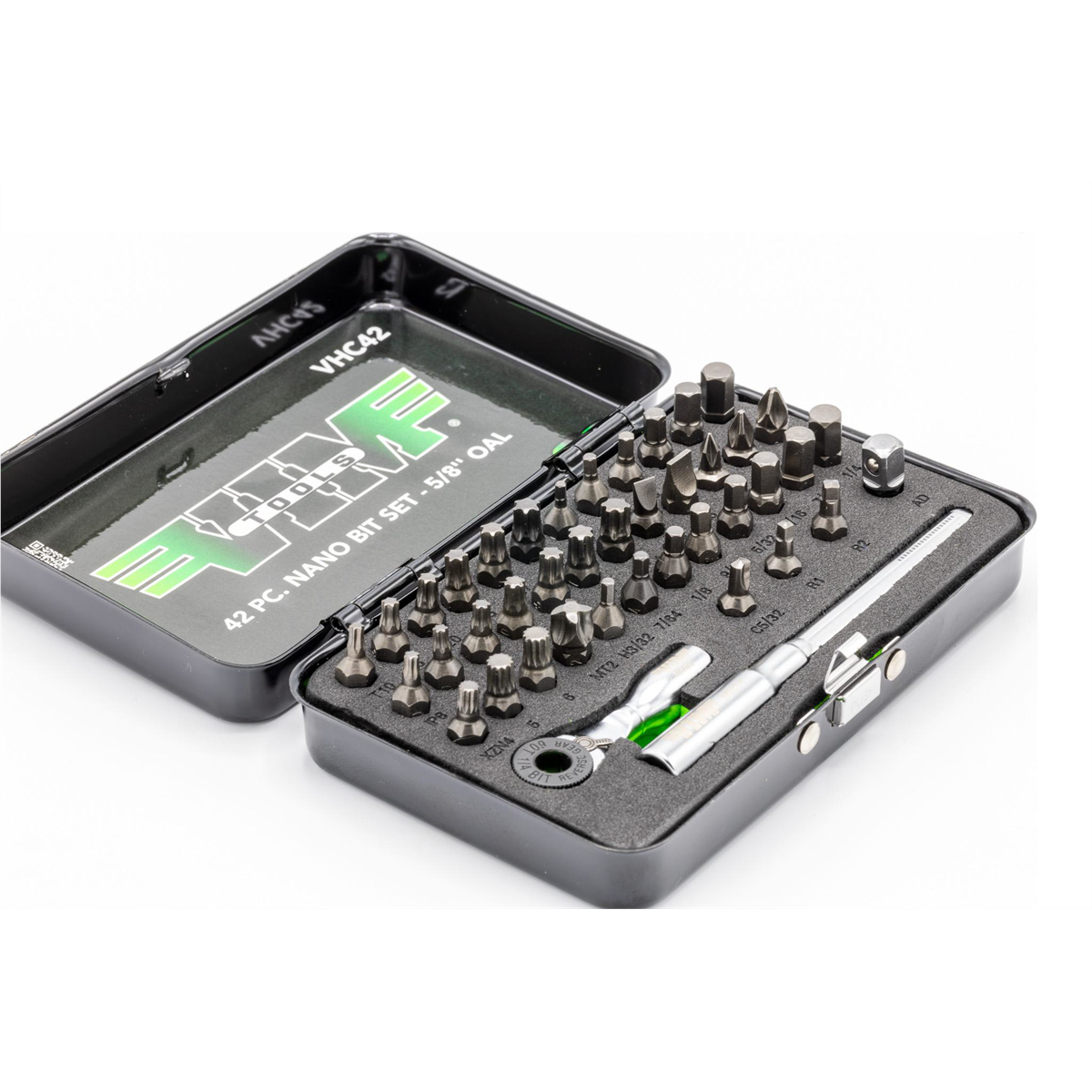 VIM Tools 42 Piece Nano Bit Set - 5/8 Inch OAL