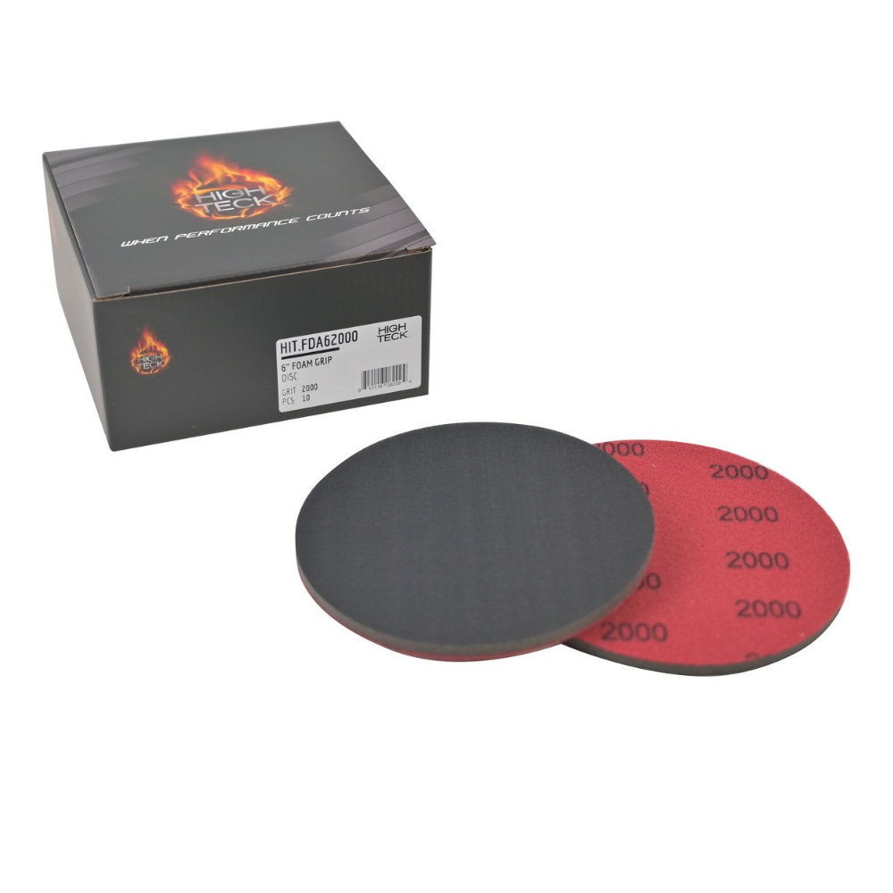 High Teck Products (10) FDA 6" 2000G FOAM DISC